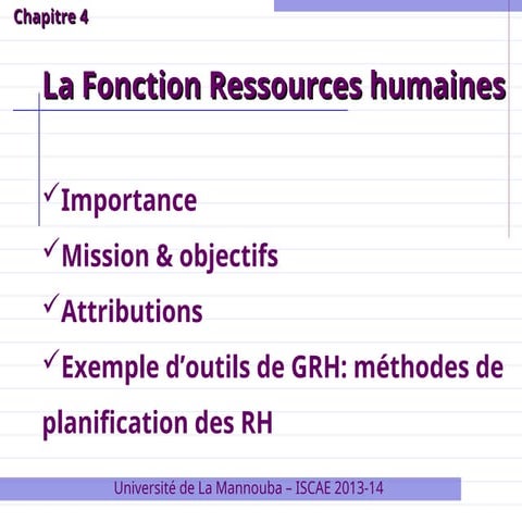 Expose La Gestion Des Ressources Humaines pptx.pptx