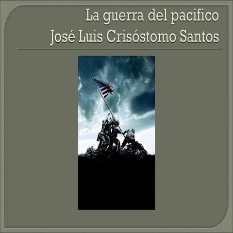 El frente del pacífico