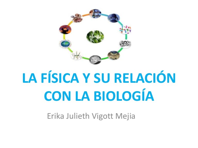 La física y su relación con la biología