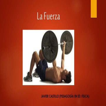 La fuerza