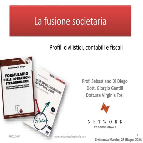 La fusione societaria 