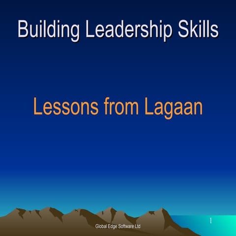 Lagaan leadership1