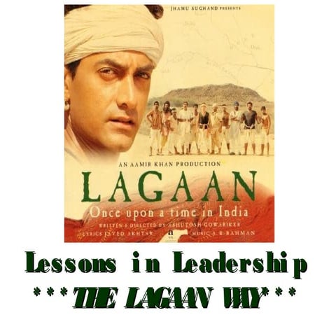 Lagaan movie marketing/management ppt