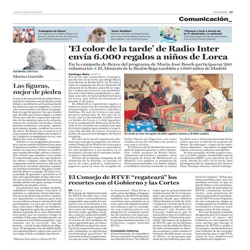 La Gaceta con el Almacén de la Ilusión 2011