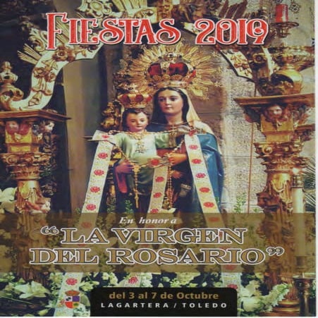 Lagartera fiestas Octubre 2019