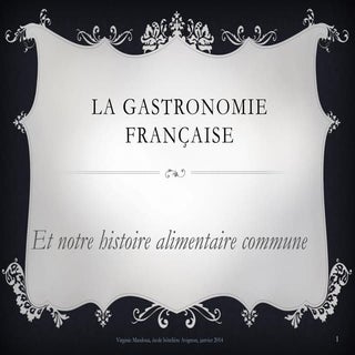La gastronomie française vf 2014