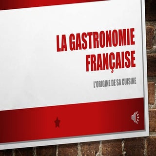 La gastronomie francaise