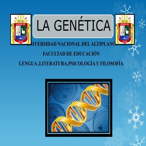 La genetica diapositivas
