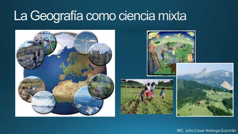 La geografía como ciencia mixta
