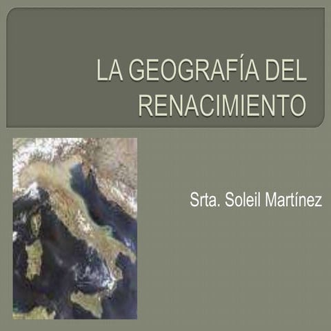 La geografía en la edad antigua | PPTX