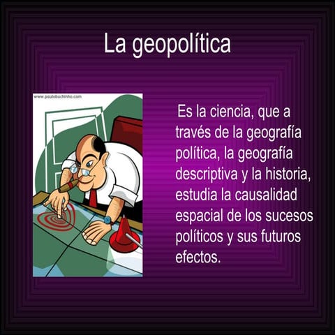 Geopolítica SAIA/Karen Paradas | PPTX
