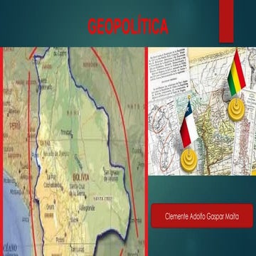 ORIGEN DE LA GEOPOLITICA Y CARACTERISTICAS | PPTX