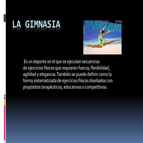 La gimnasia