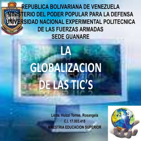 La globalizacion y las tic su impacto en | PPTX