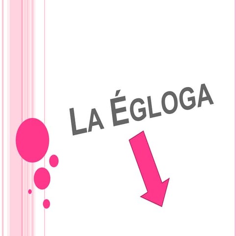 La égloga