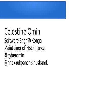 Lagos GitHub Meetup - What is Git?