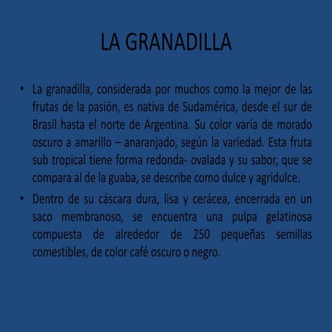 La Granadilla