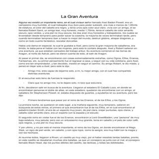 La gran aventura