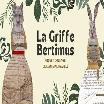 La Griffe Bertimus - Projet d'art à la manière de l'artiste Mrs ...