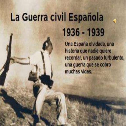 La guerra civil española