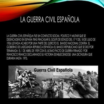 La guerra civil española