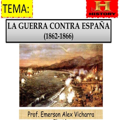 La guerra contra españa