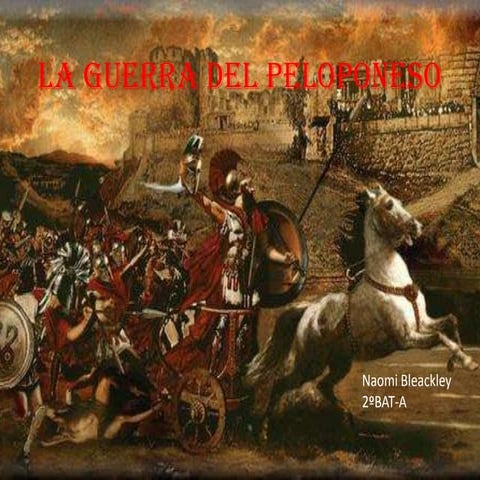 La guerra del peloponeso