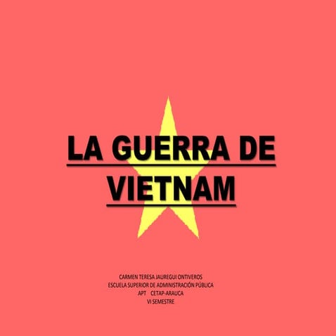 La guerra de vietnam   carmen jauregui