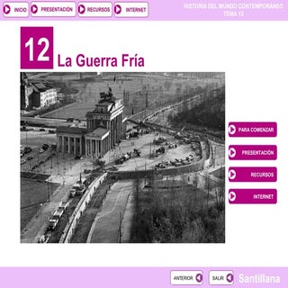 T.12 La guerra fría  