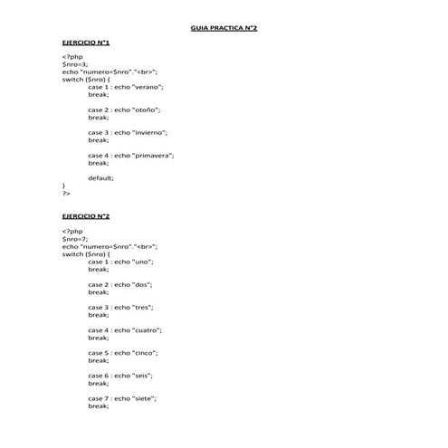 La guia practica n° 2