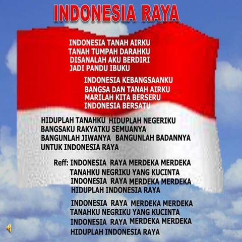 LaguKebangsaanIndonesia | PPT