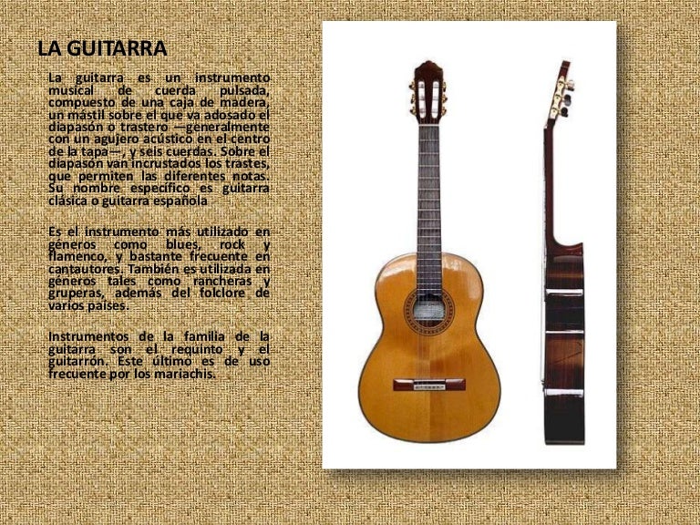 La guitarra