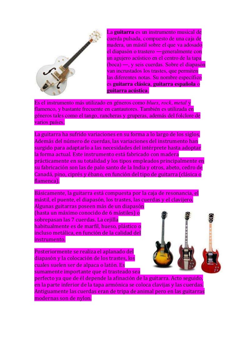 La guitarra