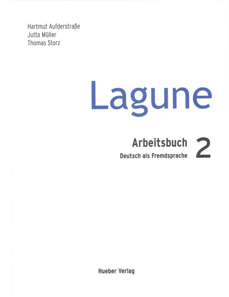 Lagune 2 Arbeitsbuch Deutschekursbuch - 