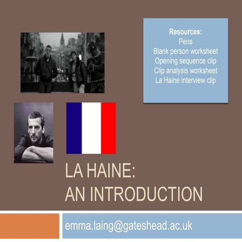 Introduction to La Haine