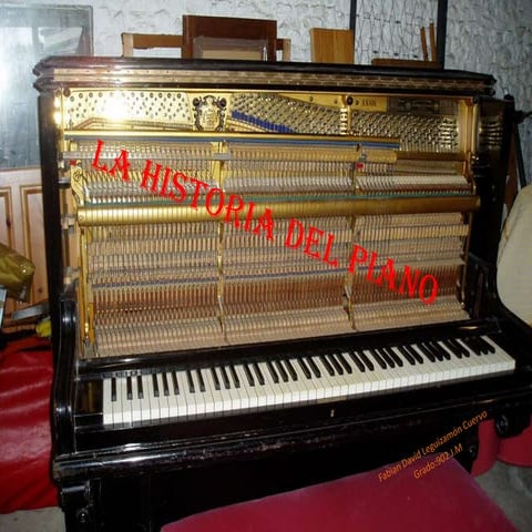 La historia de el piano