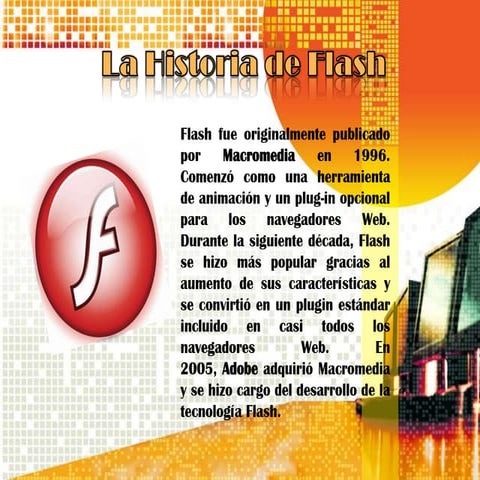 La historia de flash