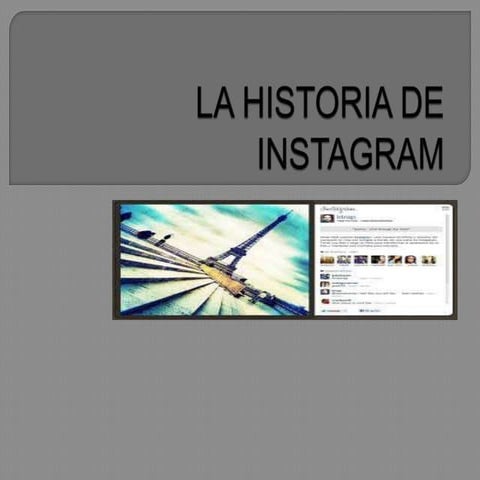 La historia de instagram