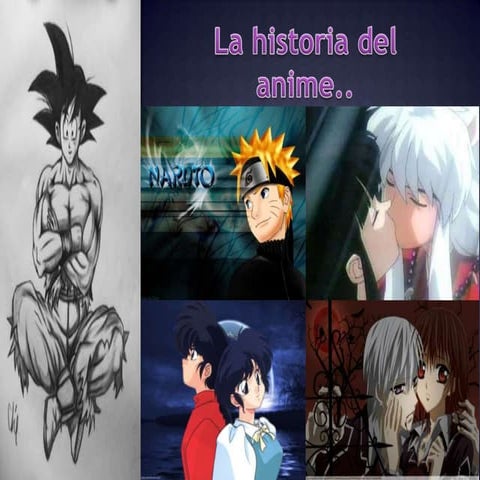 La historia del anime | PPTX