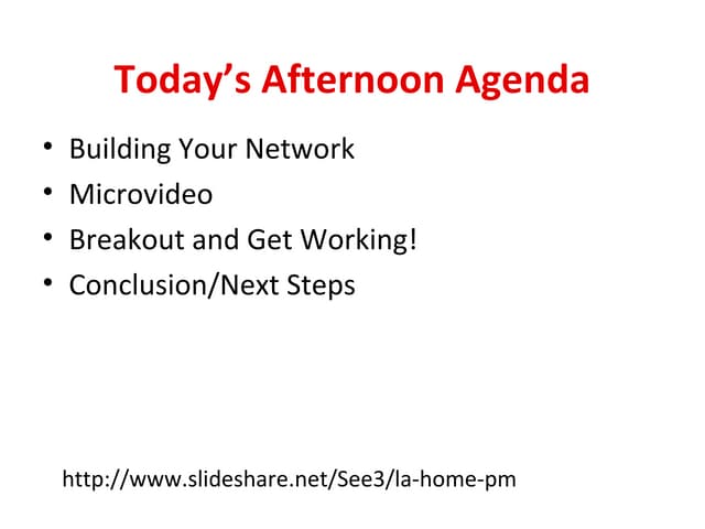 LA @Home Boot Camp PM