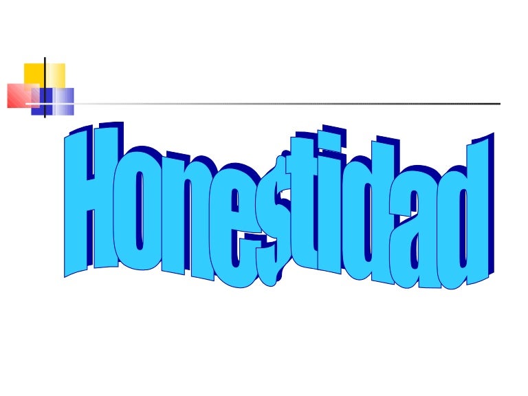 La honestidad