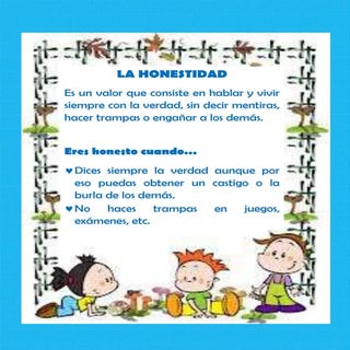 LA HONESTIDAD