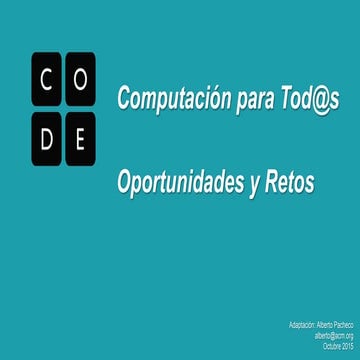 La Hora del Código 2015