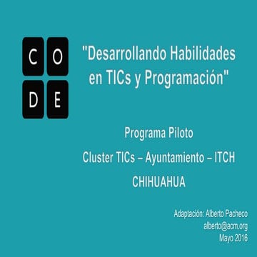 La Hora del Código (2016)