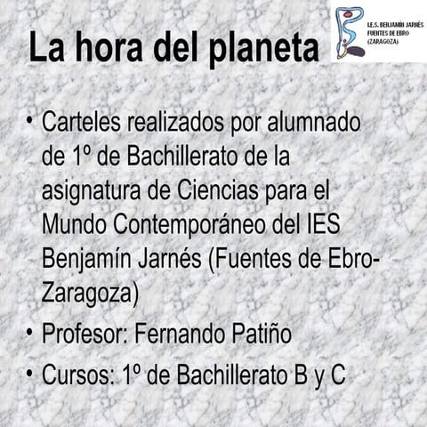 La Hora Del Planeta