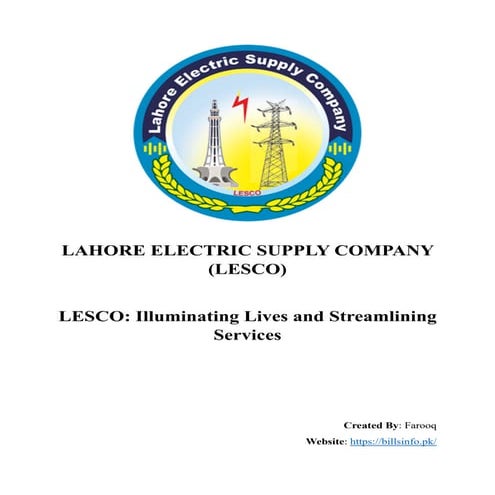 Lahore Electric Supply Company (LESCO).pdf