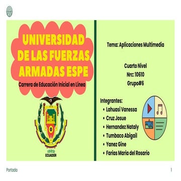 Aplicaciones Multimedia