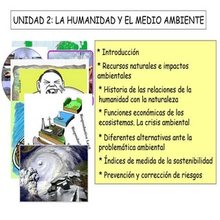 La humanidad y el medio ambiente 2012
