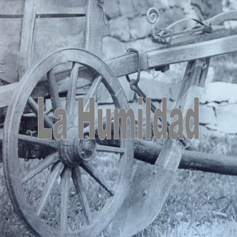 La humildad
