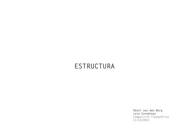 ESTRUCTURA